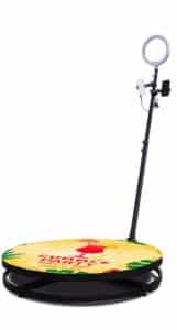 Personnalisation du socle 360 Booth