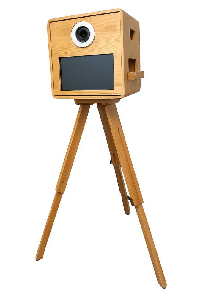 Le photobooth Wood Booth, l'animation photo pour vos événements particuliers et professionnels au Luxembourg
